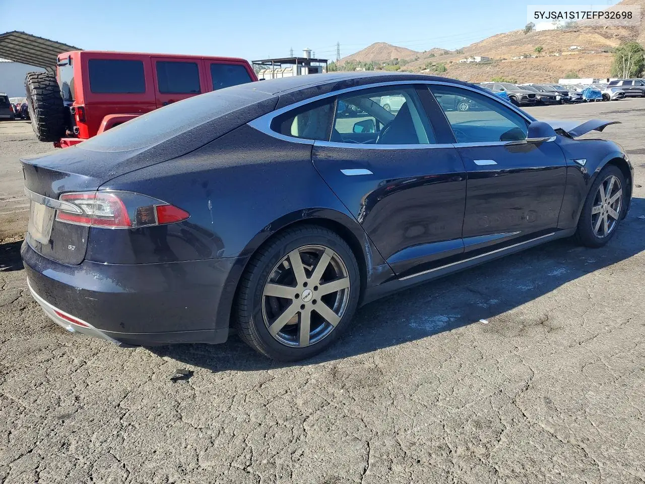 2014 Tesla Model S VIN: 5YJSA1S17EFP32698 Lot: 60838156