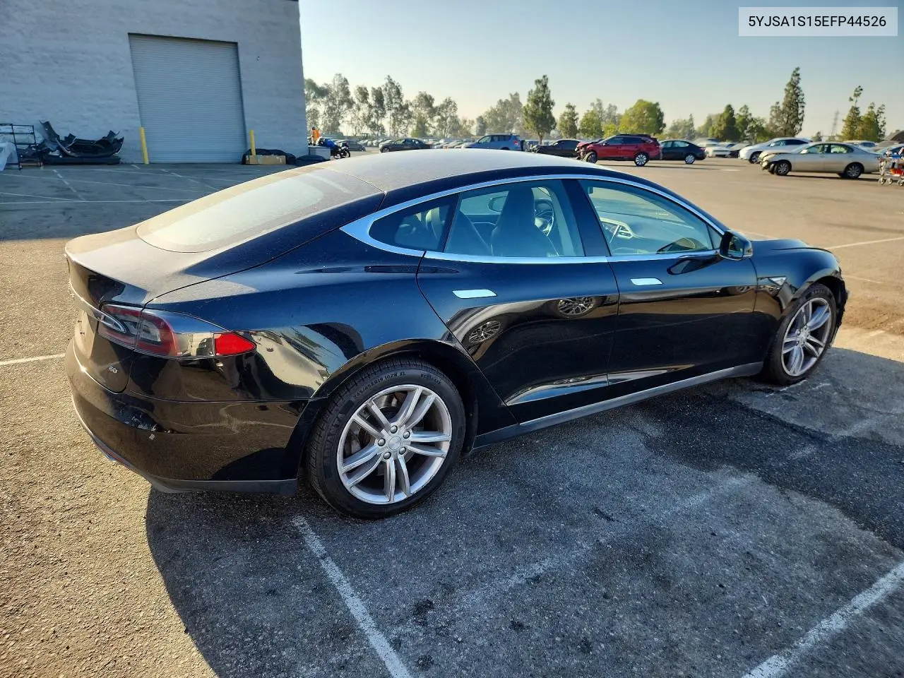 2014 Tesla Model S VIN: 5YJSA1S15EFP44526 Lot: 61018796
