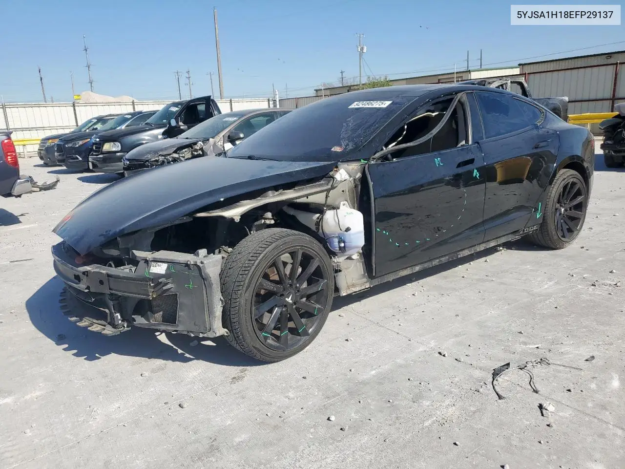 5YJSA1H18EFP29137 2014 Tesla Model S