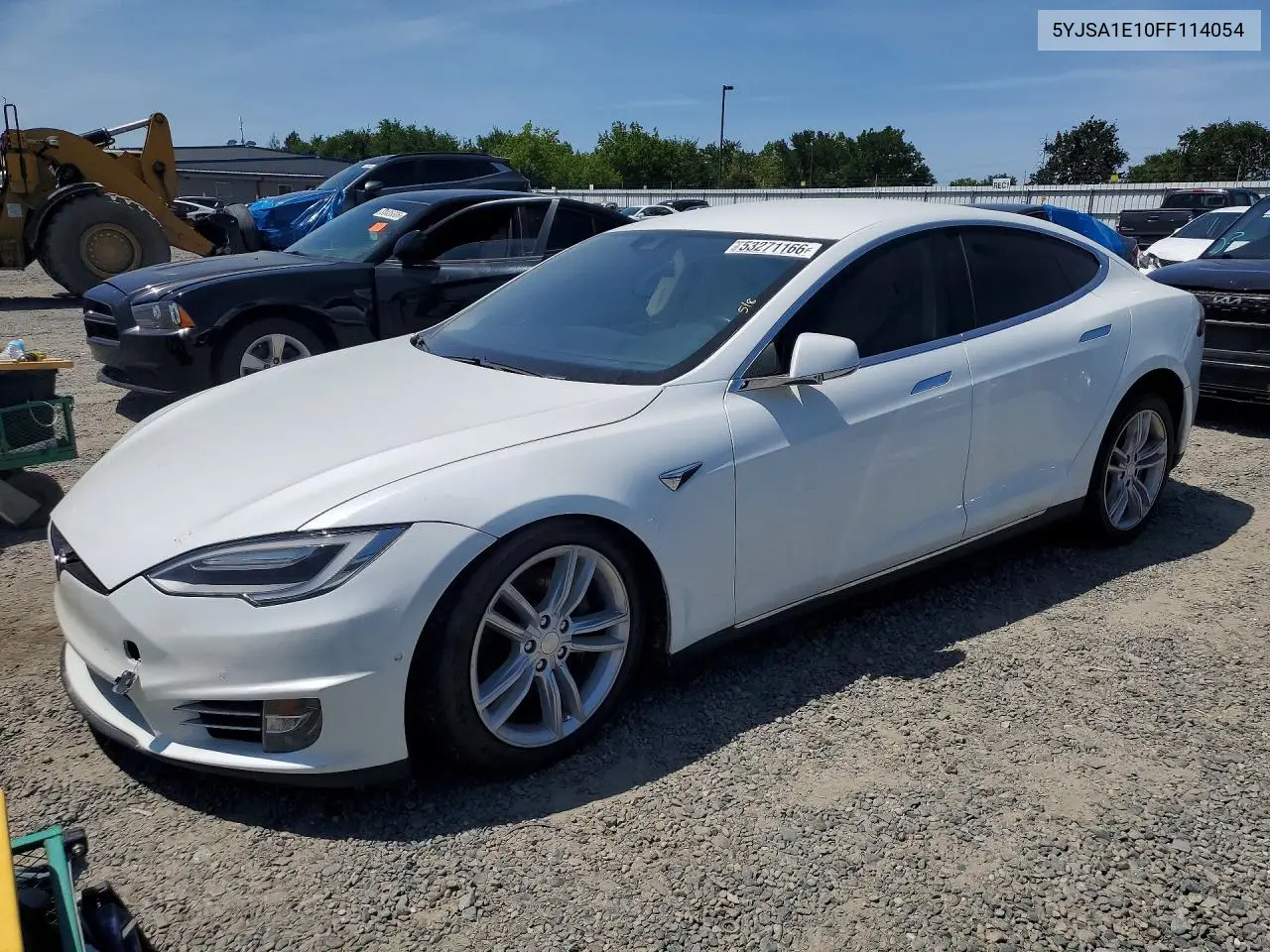 2015 Tesla Model S VIN: 5YJSA1E10FF114054 Lot: 53271166