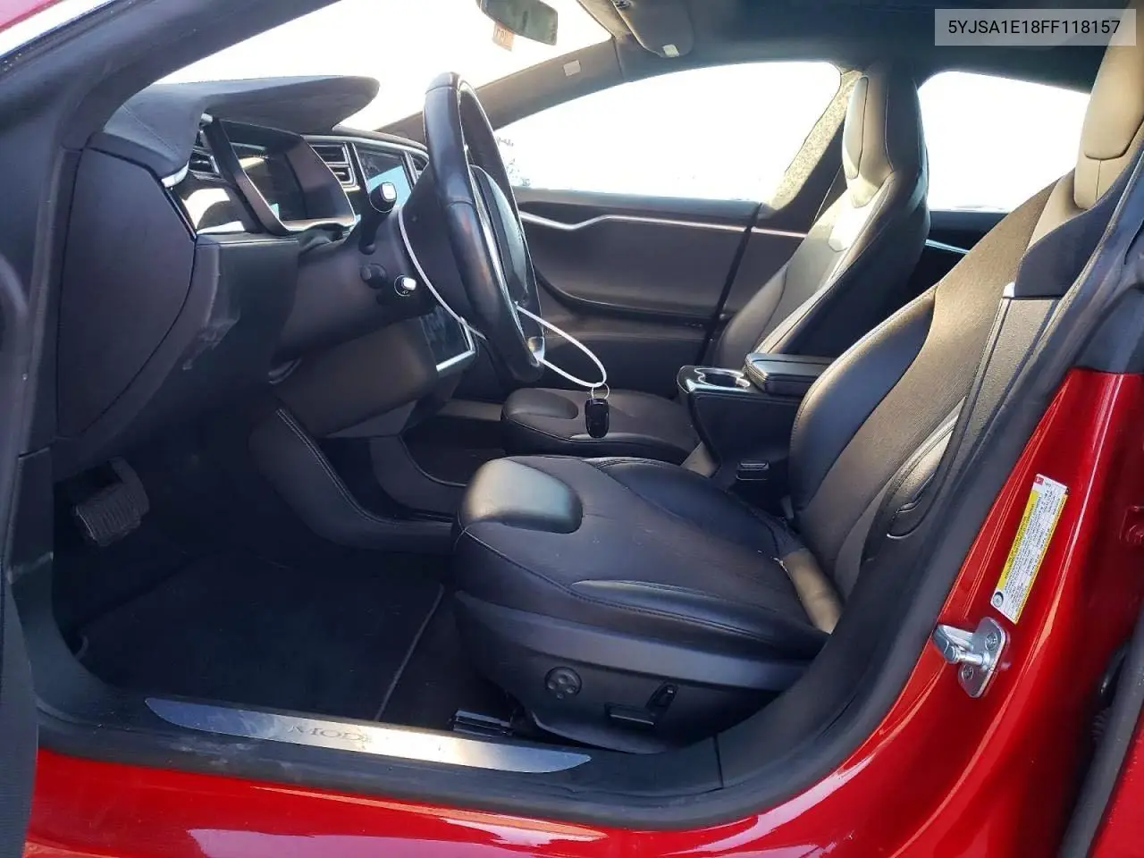 5YJSA1E18FF118157 2015 Tesla Model S