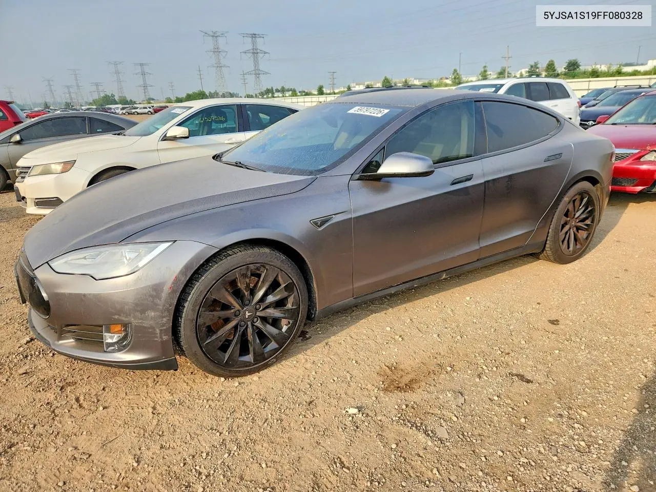 2015 Tesla Model S 60 VIN: 5YJSA1S19FF080328 Lot: 59797226