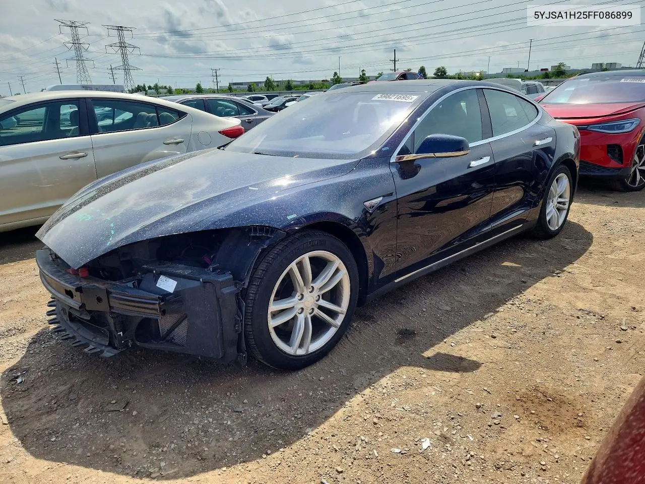 2015 Tesla Model S 85D VIN: 5YJSA1H25FF086899 Lot: 59821696