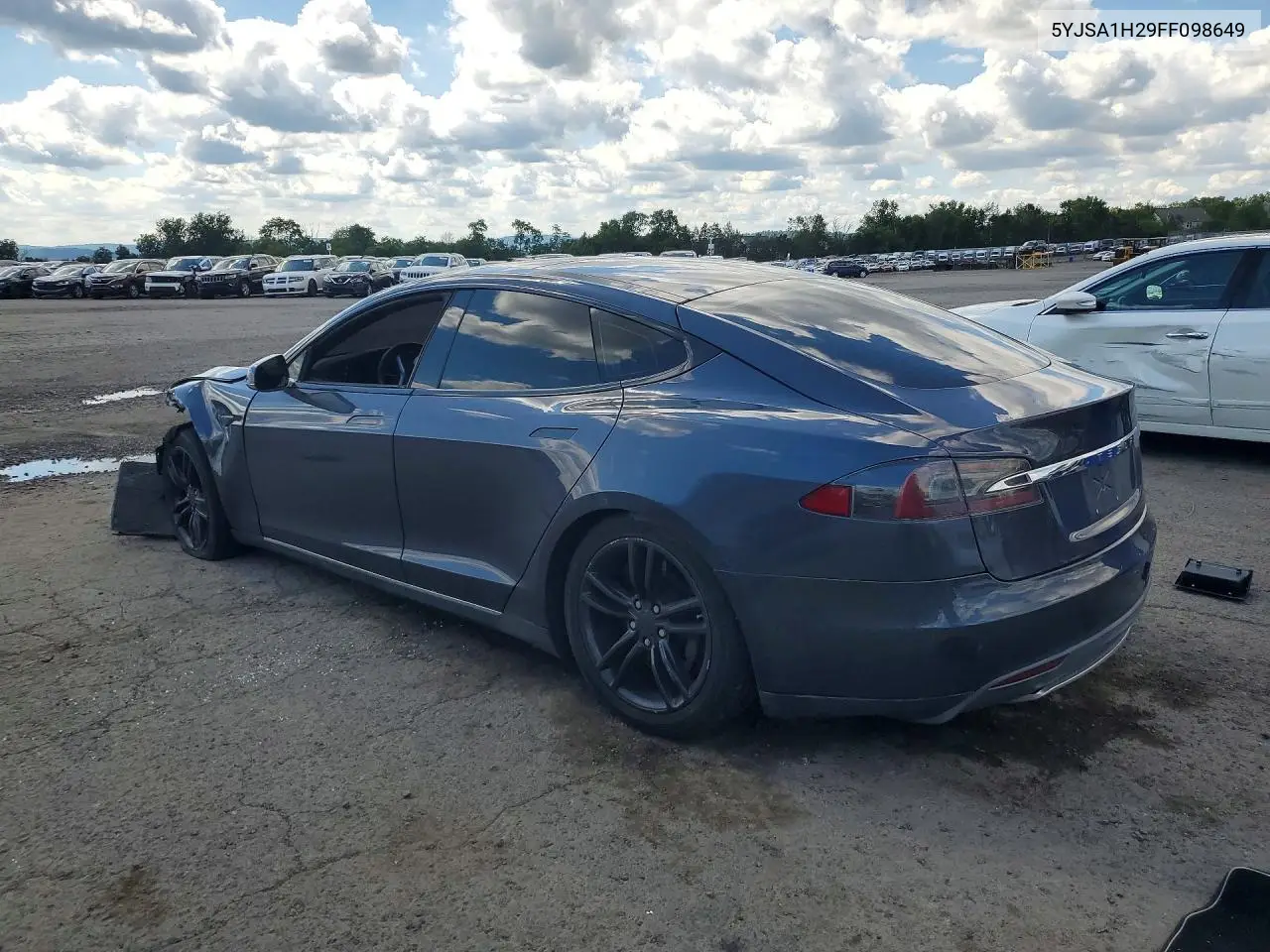 2015 Tesla Model S 85D VIN: 5YJSA1H29FF098649 Lot: 60380146