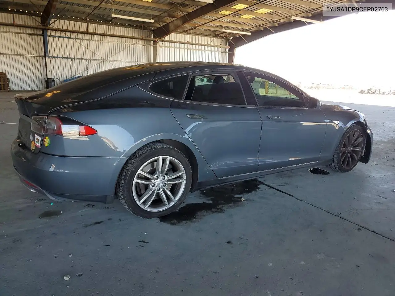 2015 Tesla Model S VIN: 5YJSA1DP9CFP02763 Lot: 60521886
