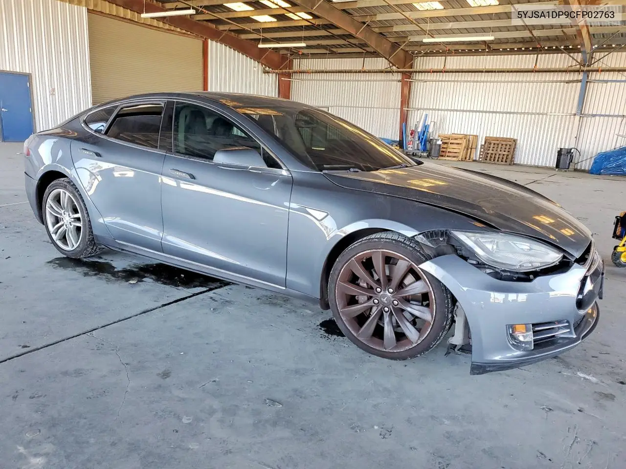 2015 Tesla Model S VIN: 5YJSA1DP9CFP02763 Lot: 60521886
