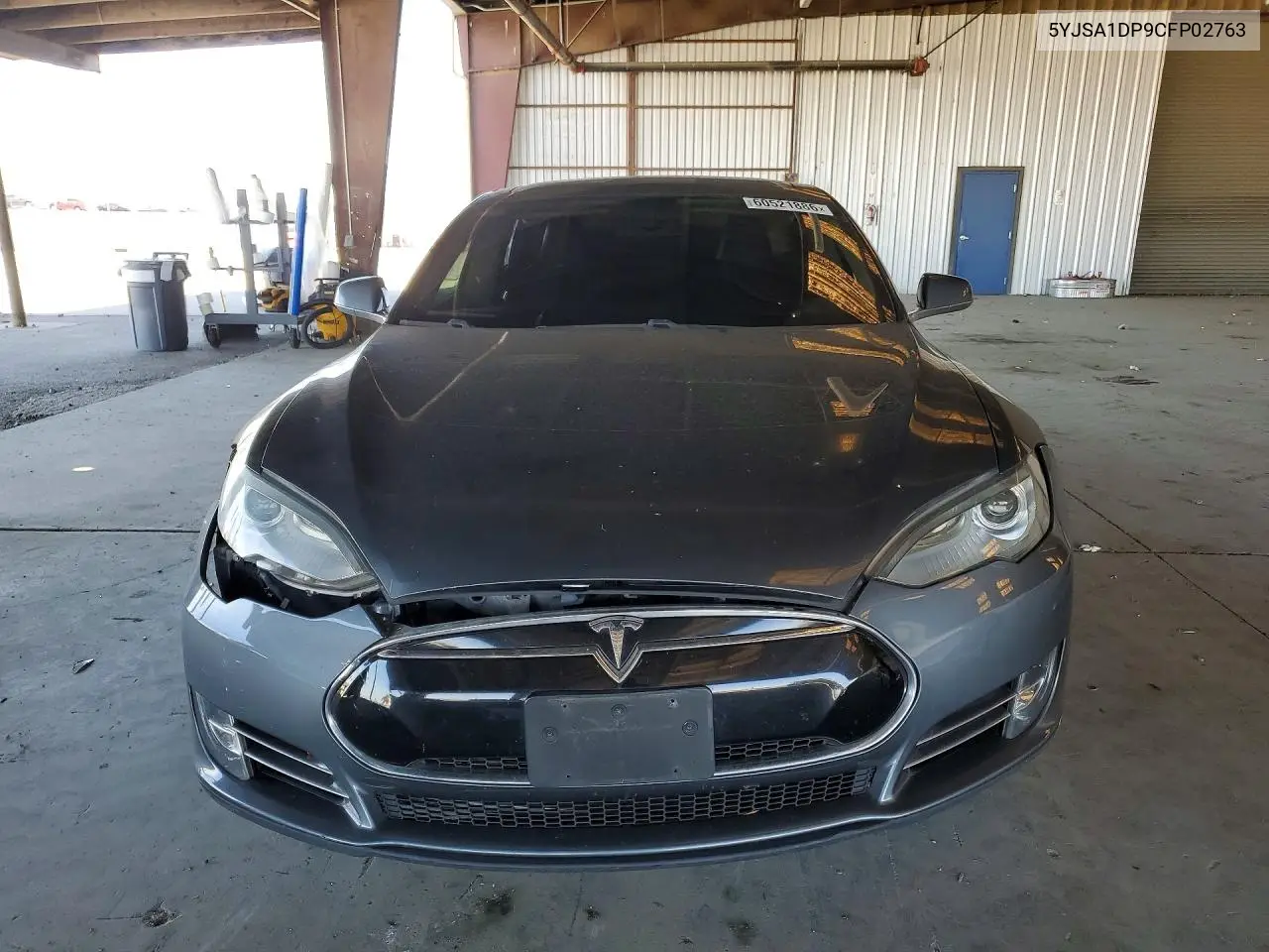 2015 Tesla Model S VIN: 5YJSA1DP9CFP02763 Lot: 60521886
