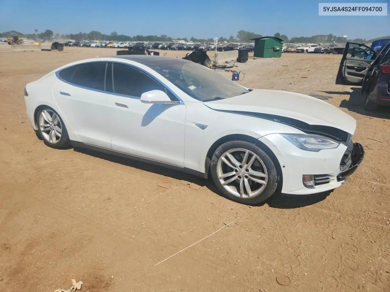 2015 Tesla Model S 70D VIN: 5YJSA4S24FF094700 Lot: 60558206