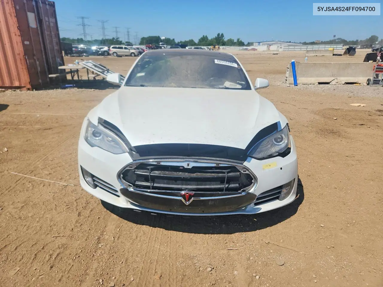 2015 Tesla Model S 70D VIN: 5YJSA4S24FF094700 Lot: 60558206