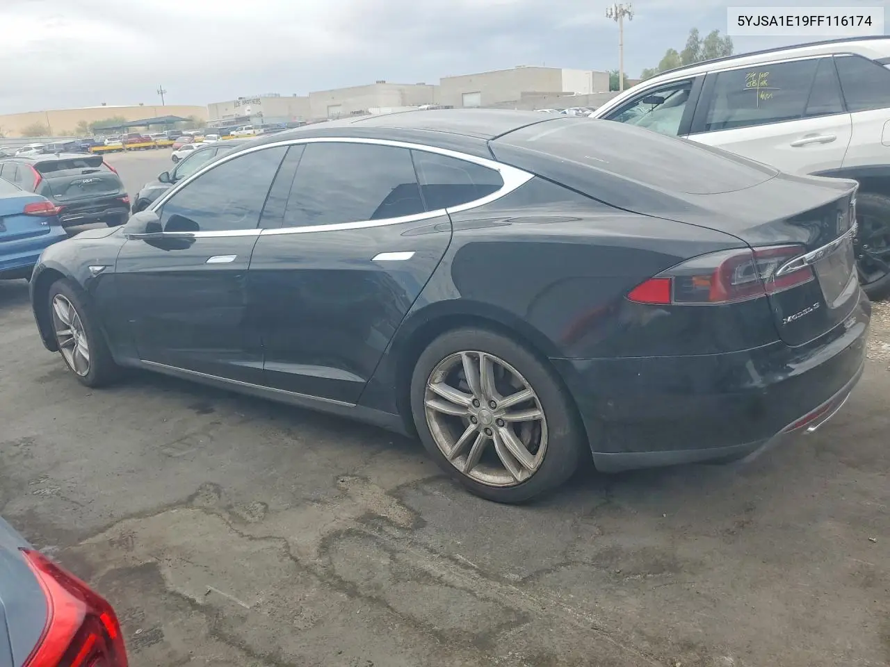 2015 Tesla Model S VIN: 5YJSA1E19FF116174 Lot: 60688126