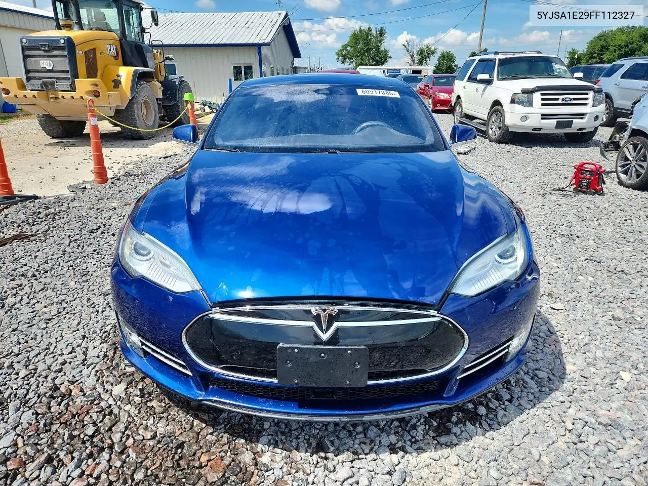 2015 Tesla Model S VIN: 5YJSA1E29FF112327 Lot: 60917386