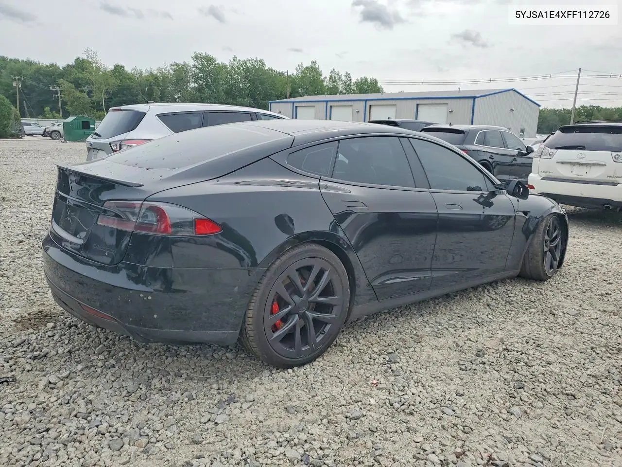 2015 Tesla Model S VIN: 5YJSA1E4XFF112726 Lot: 61304396