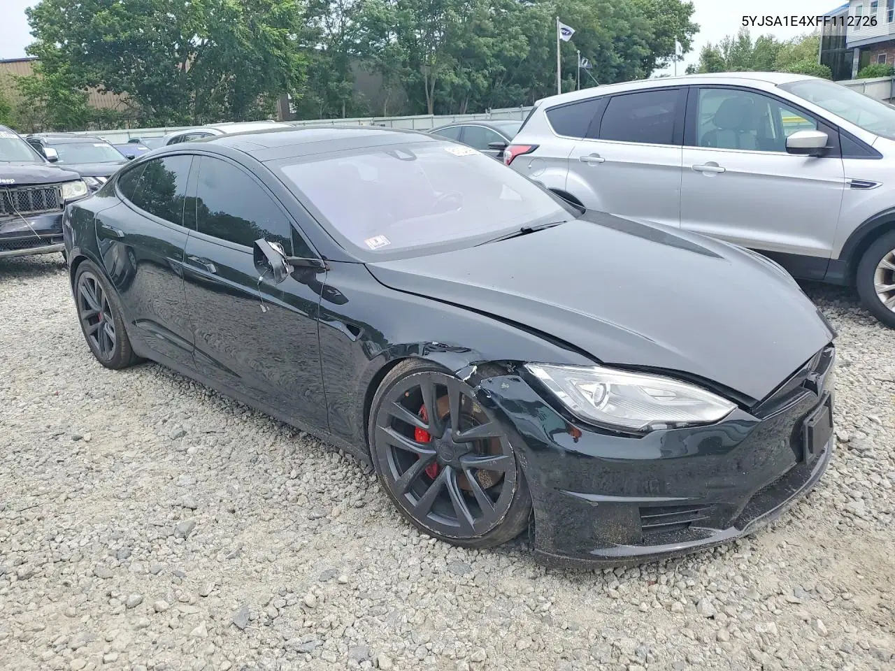 2015 Tesla Model S VIN: 5YJSA1E4XFF112726 Lot: 61304396