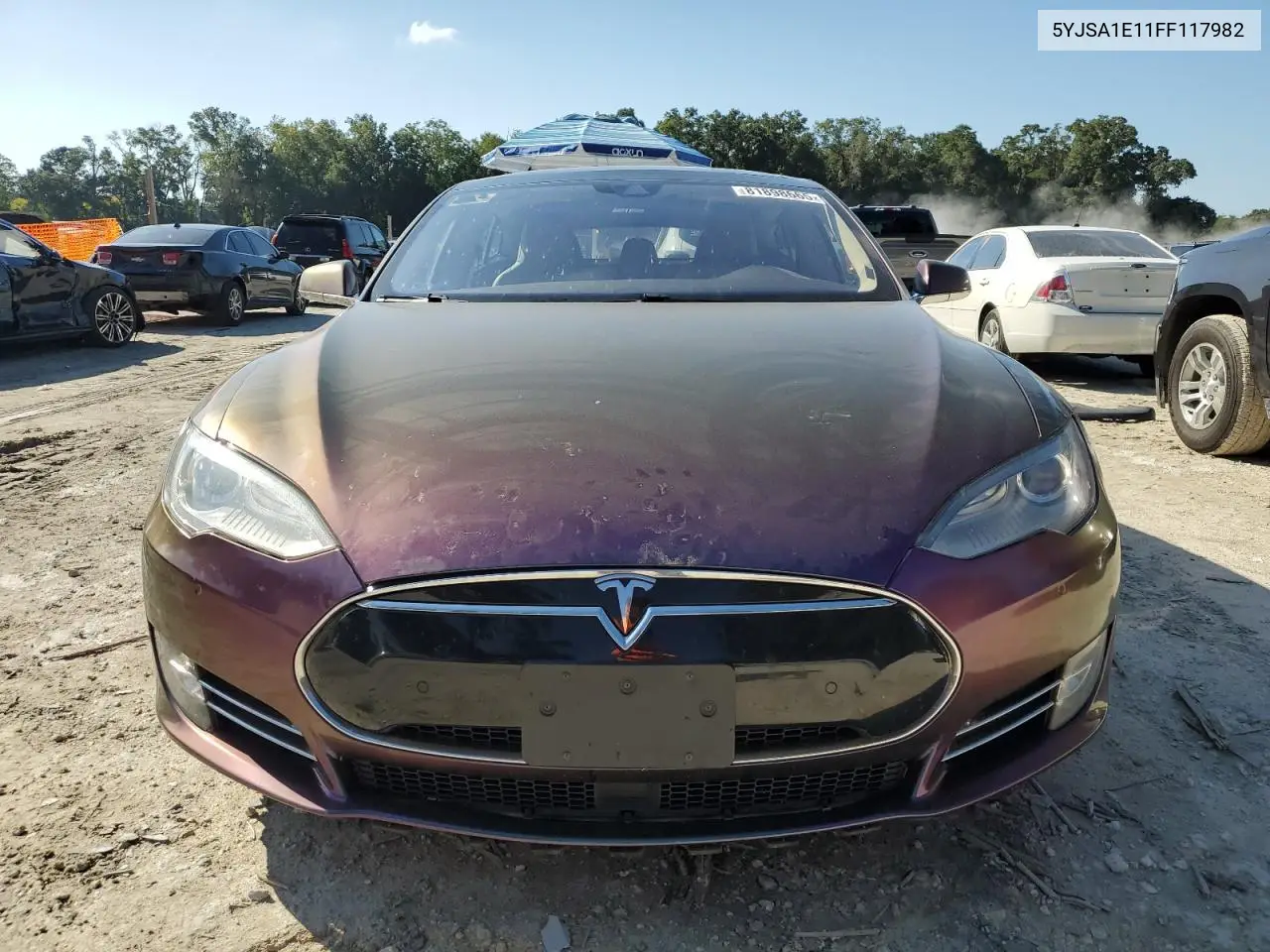 5YJSA1E11FF117982 2015 Tesla Model S