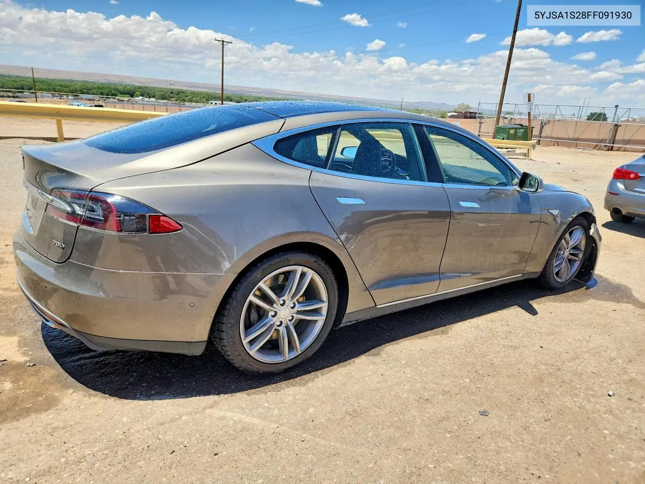 2015 Tesla Model S 70D VIN: 5YJSA1S28FF091930 Lot: 85632355
