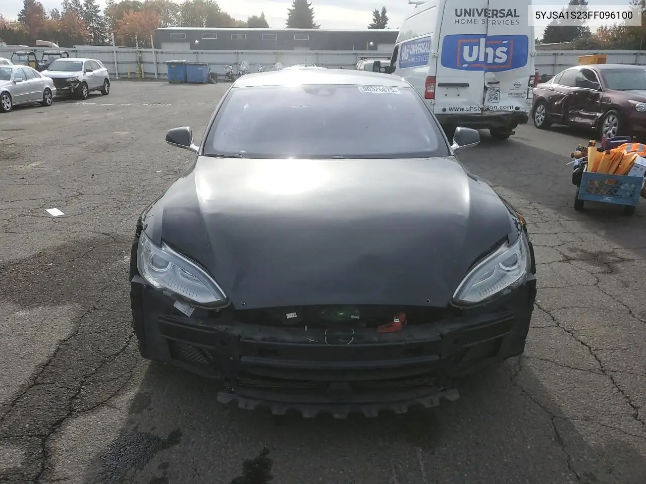 5YJSA1S23FF096100 2015 Tesla Model S 70D