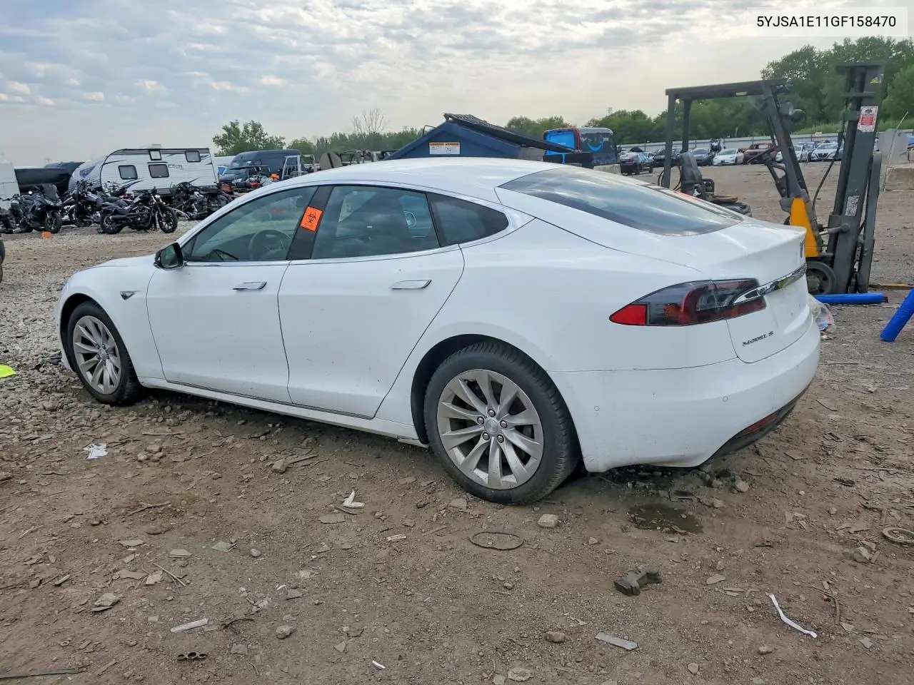 2016 Tesla Model S VIN: 5YJSA1E11GF158470 Lot: 59667736