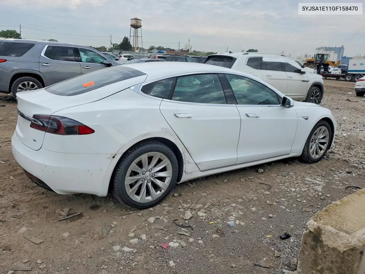 2016 Tesla Model S VIN: 5YJSA1E11GF158470 Lot: 59667736