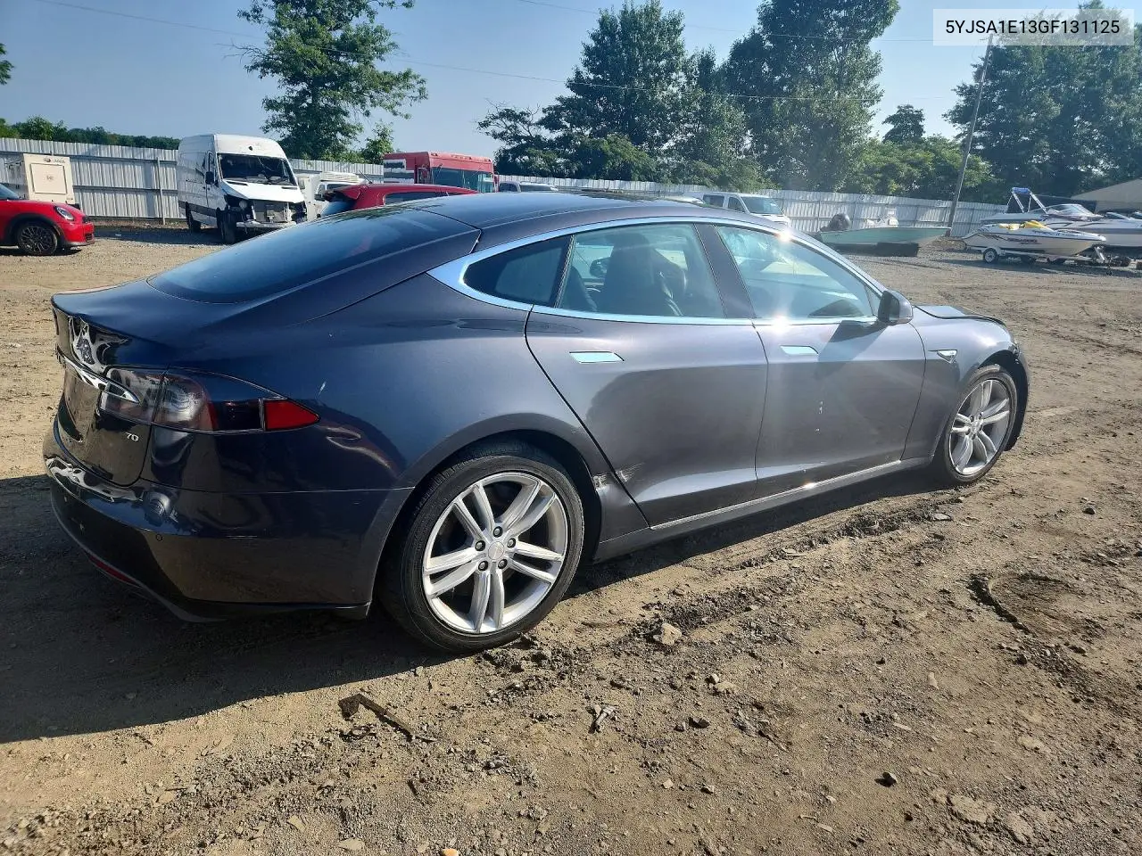 2016 Tesla Model S VIN: 5YJSA1E13GF131125 Lot: 59915176
