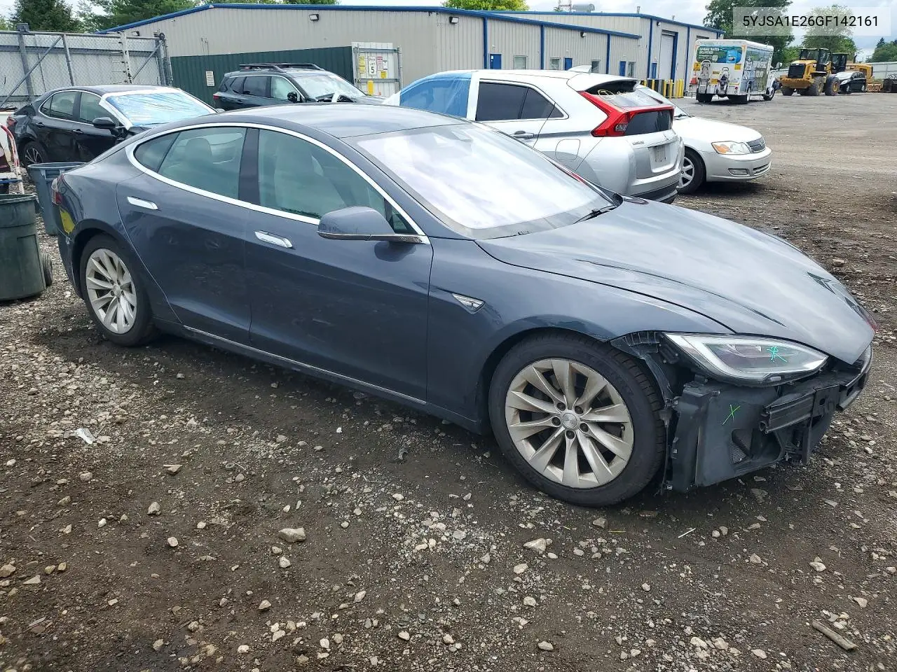 2016 Tesla Model S VIN: 5YJSA1E26GF142161 Lot: 60020036