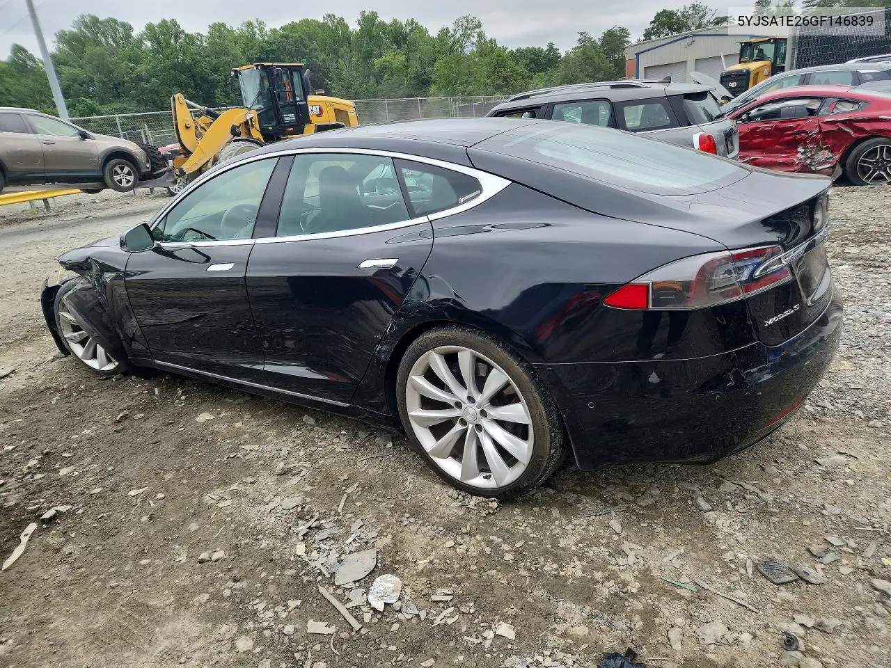 2016 Tesla Model S VIN: 5YJSA1E26GF146839 Lot: 60360046