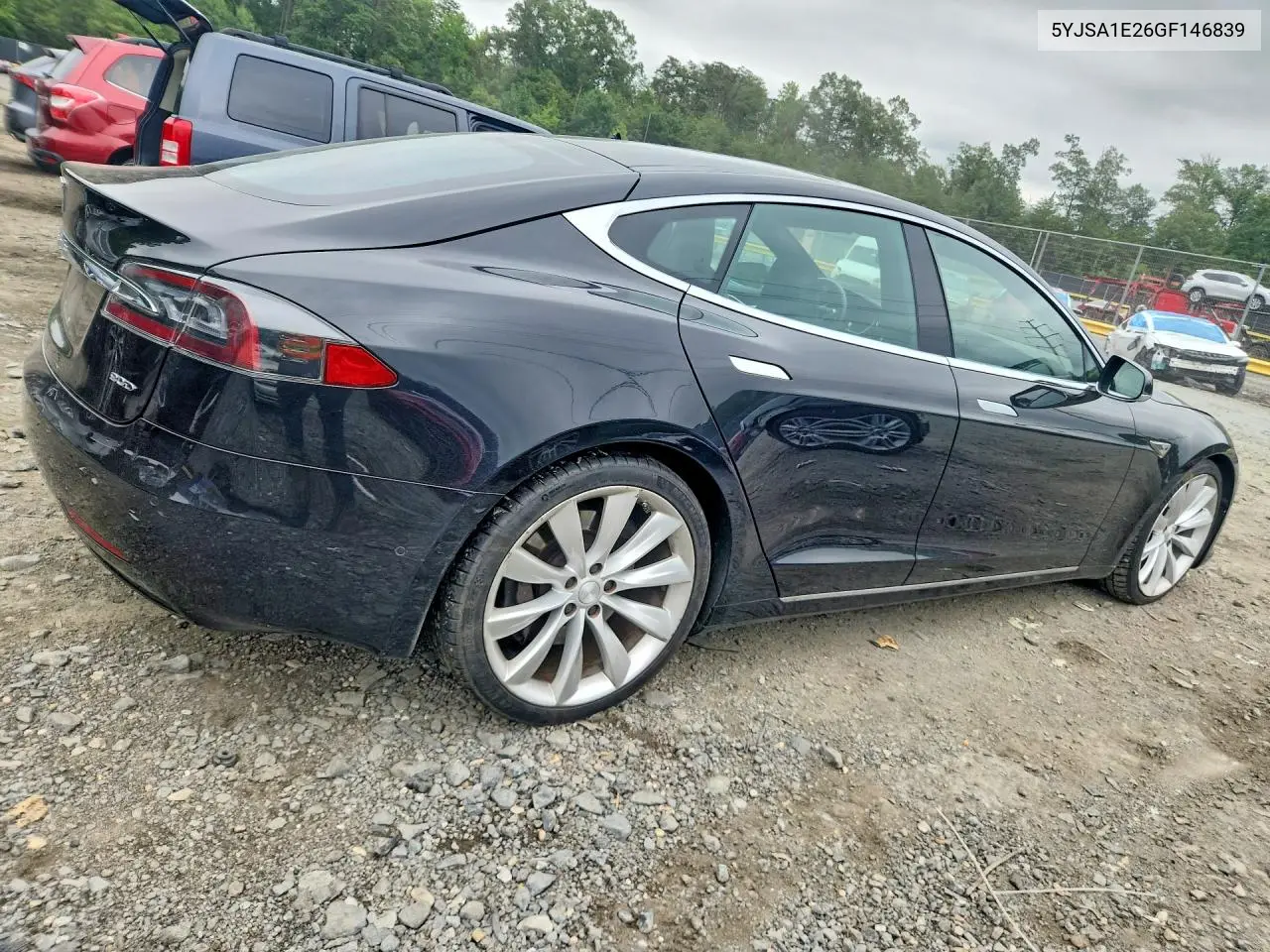 2016 Tesla Model S VIN: 5YJSA1E26GF146839 Lot: 60360046