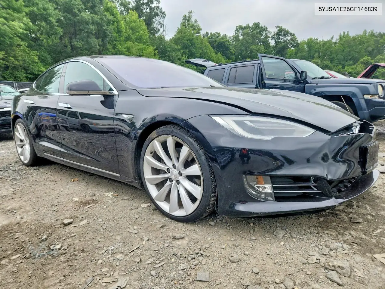2016 Tesla Model S VIN: 5YJSA1E26GF146839 Lot: 60360046
