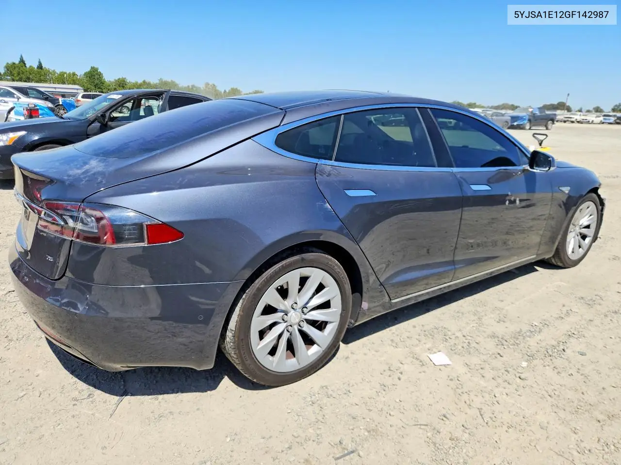 2016 Tesla Model S VIN: 5YJSA1E12GF142987 Lot: 60375966