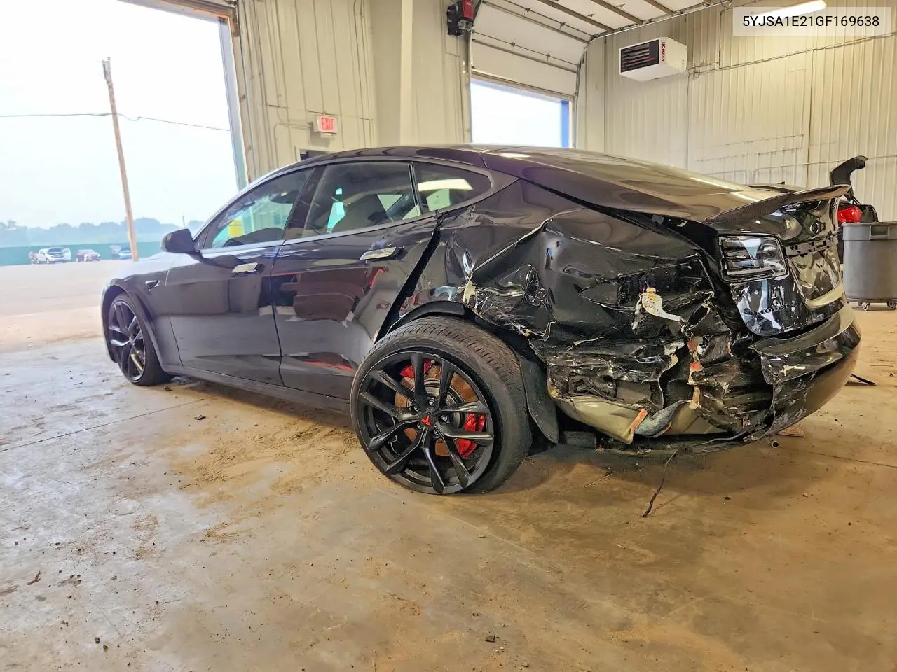 2016 Tesla Model S VIN: 5YJSA1E21GF169638 Lot: 60553336