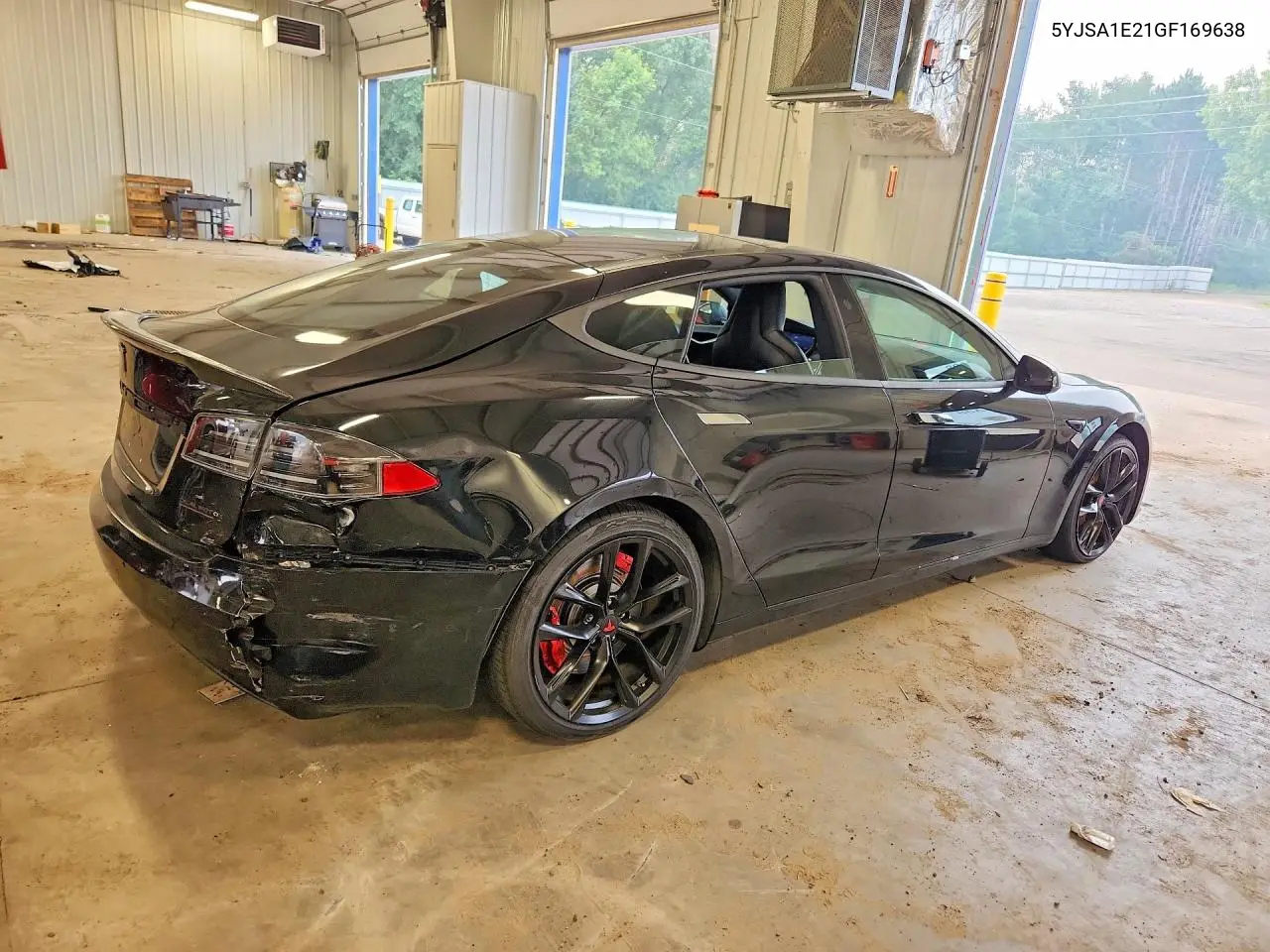 2016 Tesla Model S VIN: 5YJSA1E21GF169638 Lot: 60553336