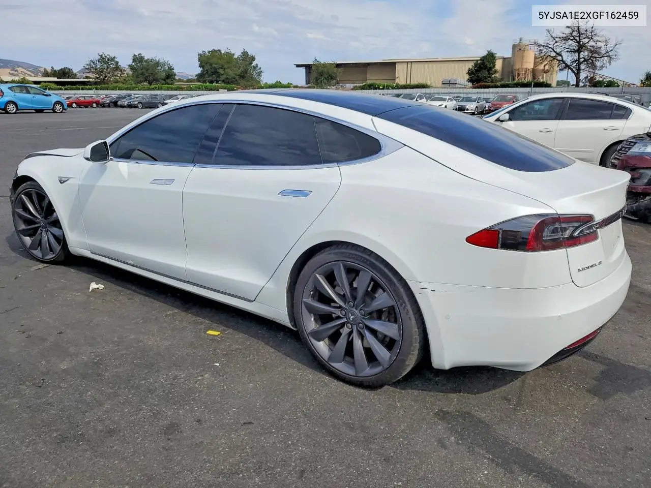 2016 Tesla Model S VIN: 5YJSA1E2XGF162459 Lot: 60614266