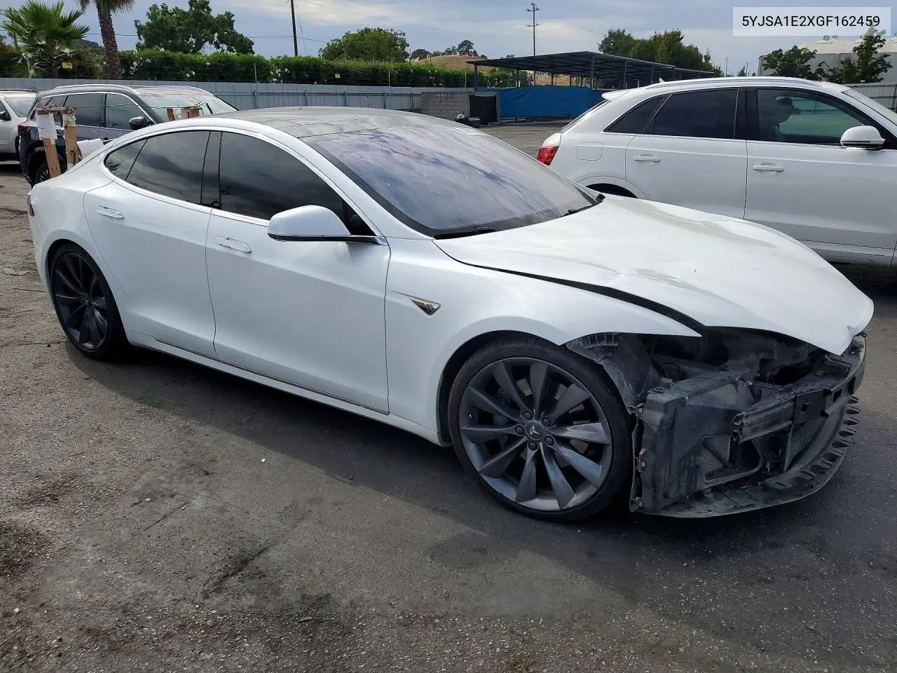 2016 Tesla Model S VIN: 5YJSA1E2XGF162459 Lot: 60614266