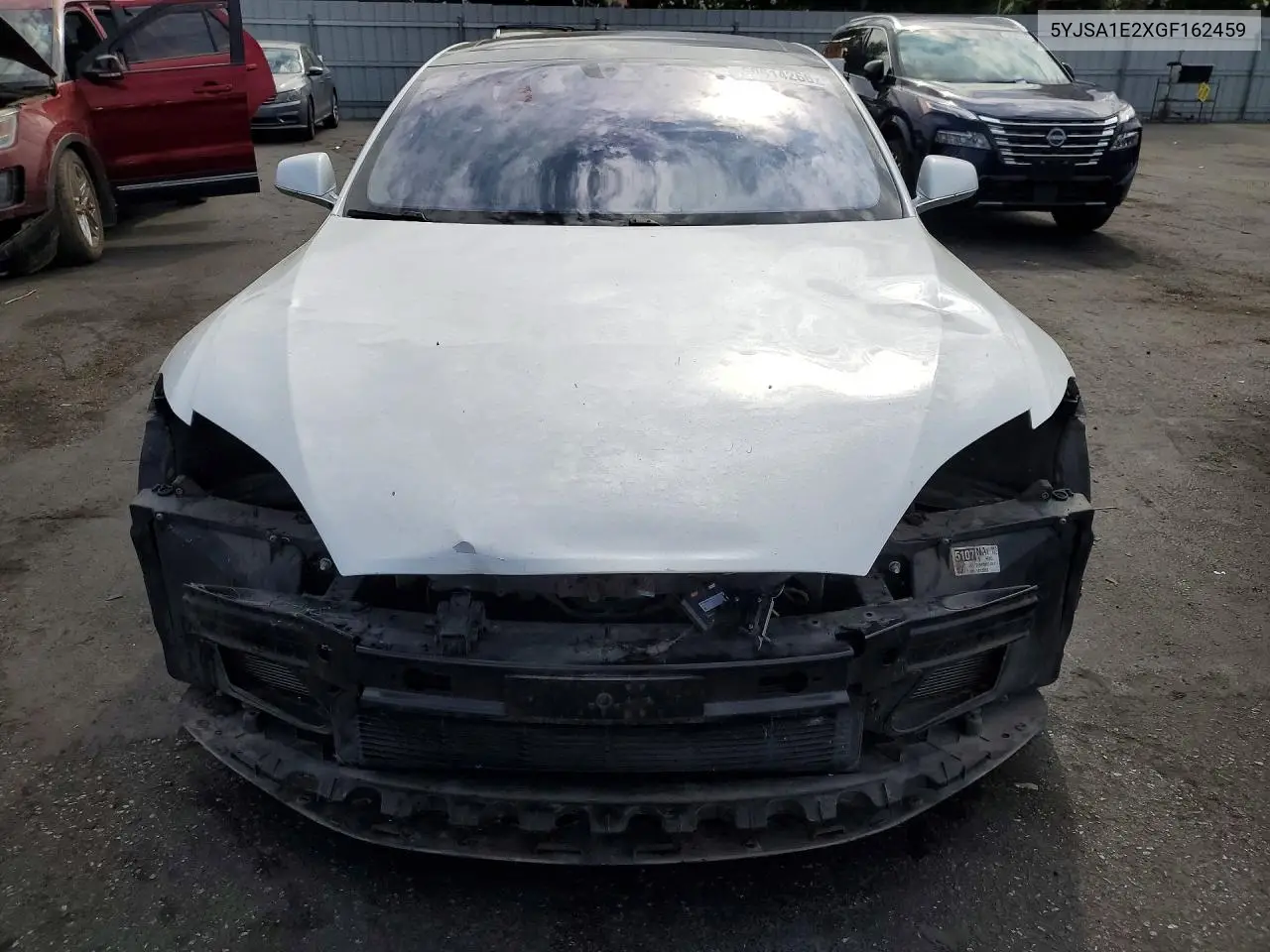2016 Tesla Model S VIN: 5YJSA1E2XGF162459 Lot: 60614266
