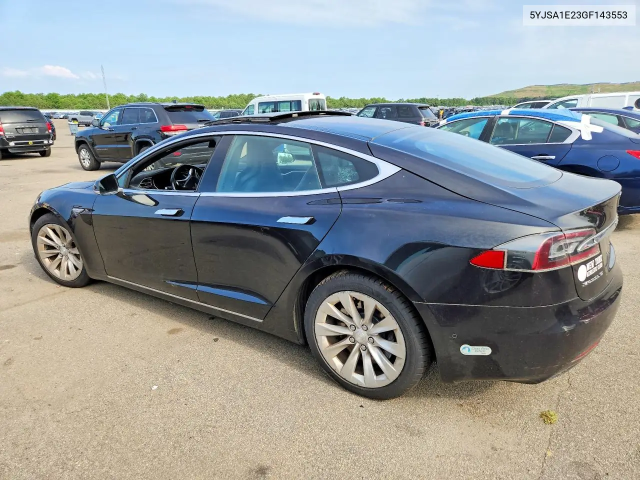 2016 Tesla Model S VIN: 5YJSA1E23GF143553 Lot: 60684036