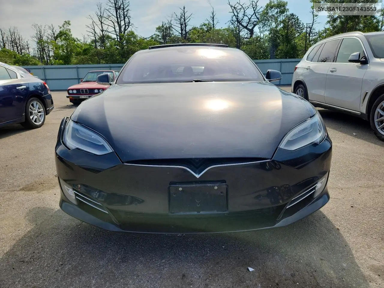 2016 Tesla Model S VIN: 5YJSA1E23GF143553 Lot: 60684036