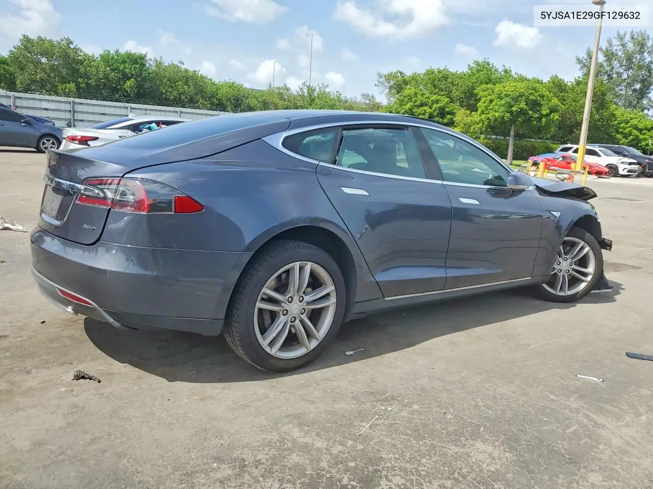 2016 Tesla Model S VIN: 5YJSA1E29GF129632 Lot: 60761266