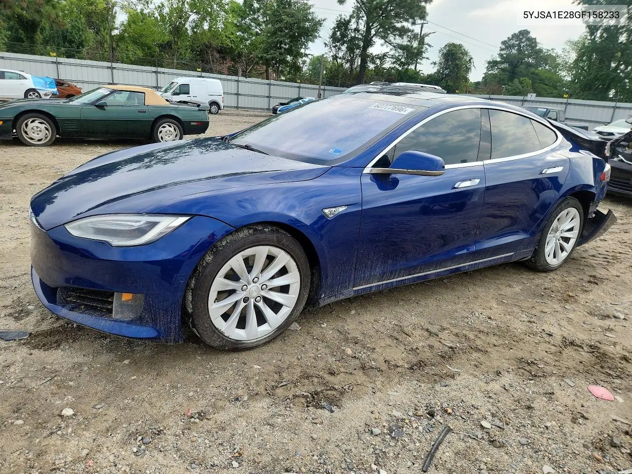 2016 Tesla Model S VIN: 5YJSA1E28GF158233 Lot: 60777696