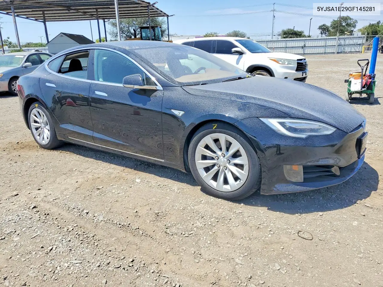 2016 Tesla Model S VIN: 5YJSA1E29GF145281 Lot: 60982836