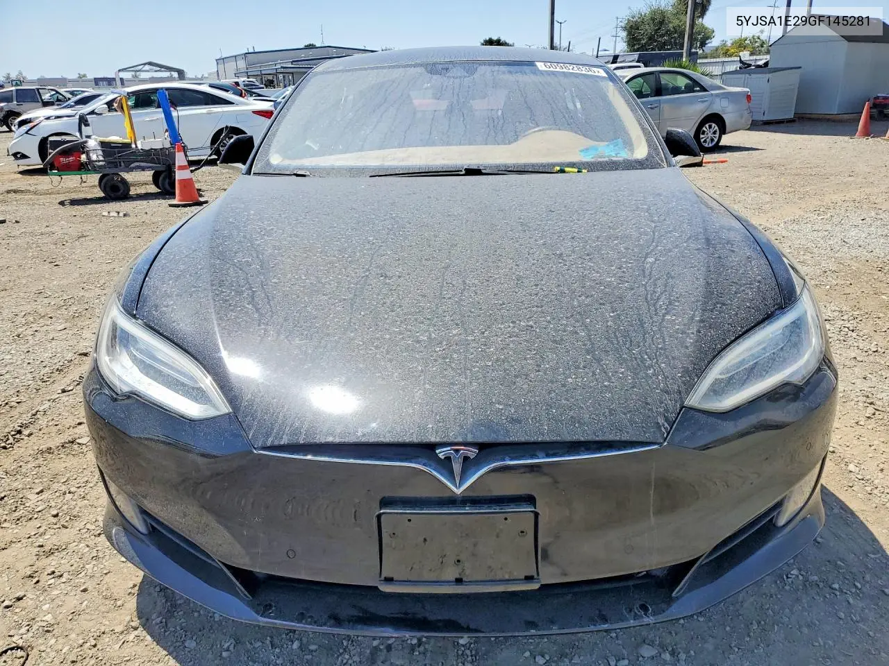2016 Tesla Model S VIN: 5YJSA1E29GF145281 Lot: 60982836