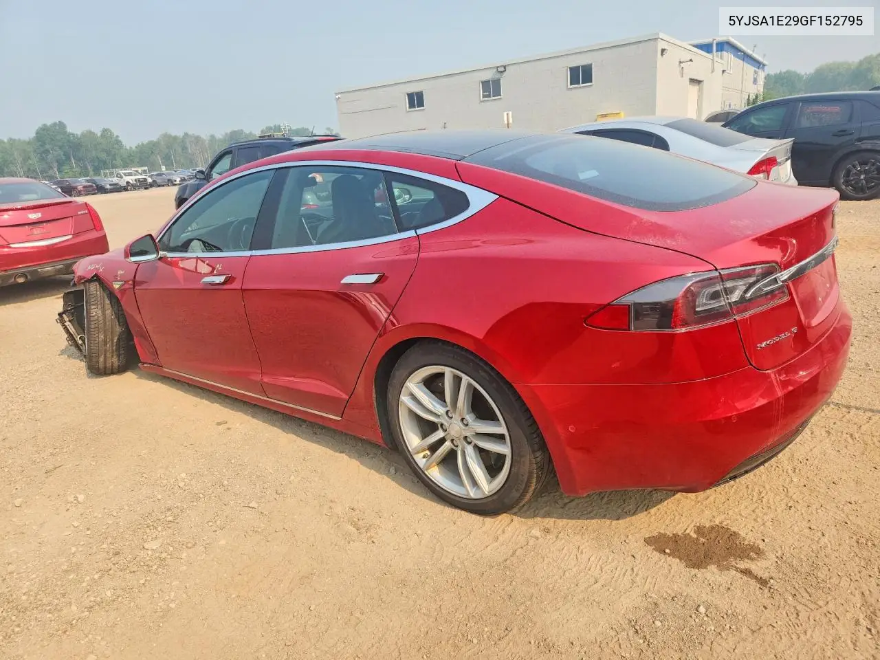 2016 Tesla Model S VIN: 5YJSA1E29GF152795 Lot: 60983876