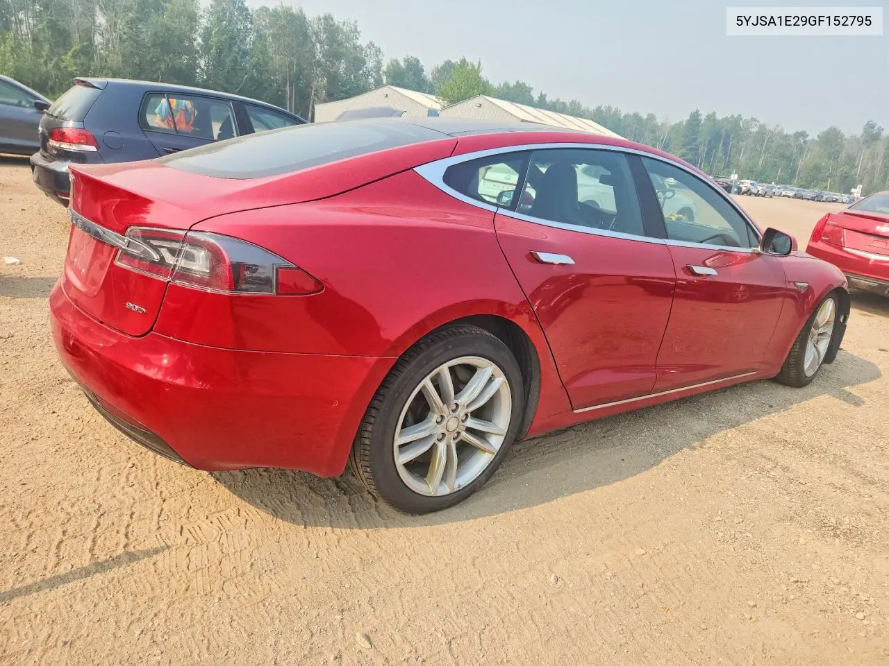 2016 Tesla Model S VIN: 5YJSA1E29GF152795 Lot: 60983876