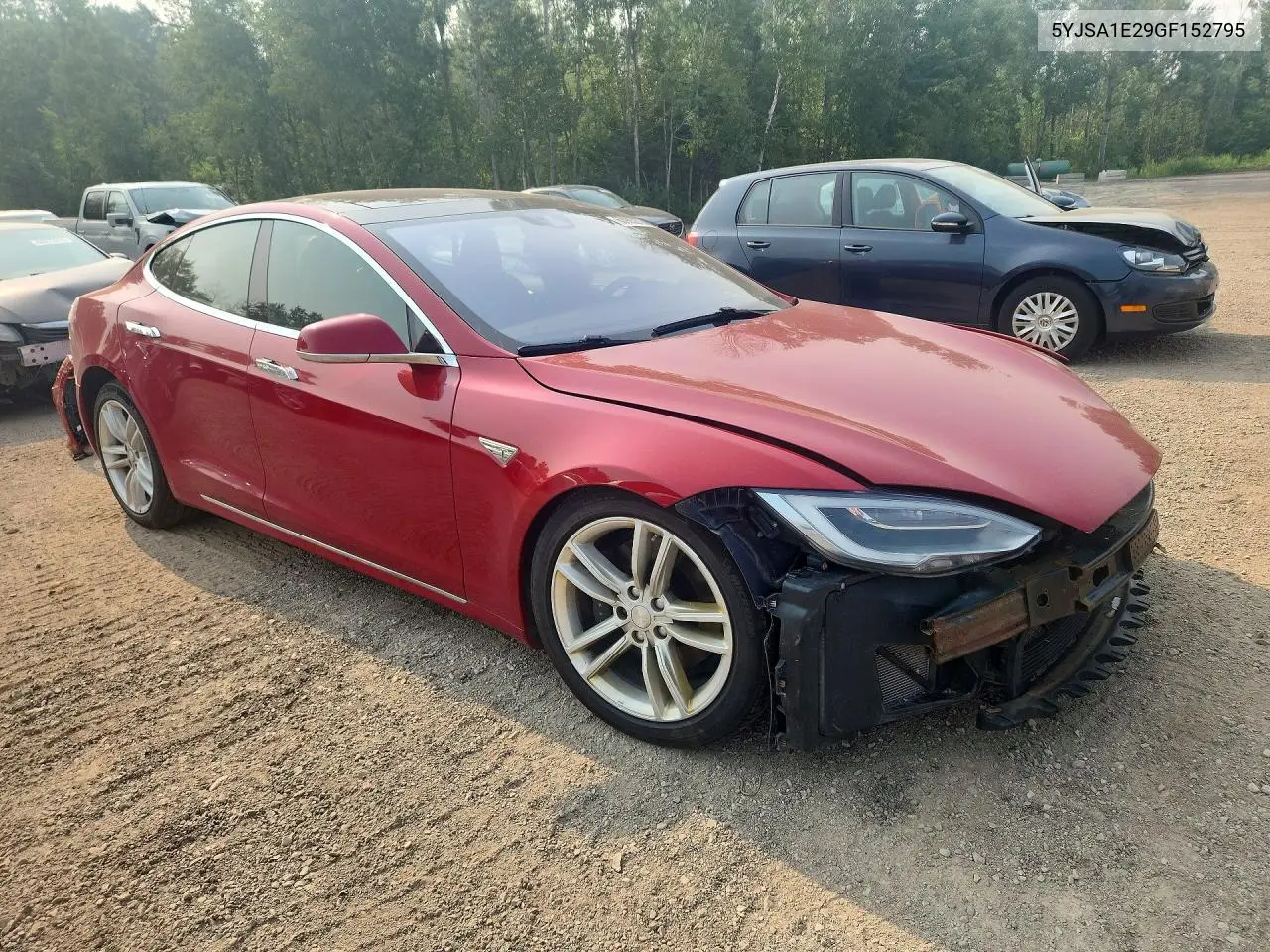 2016 Tesla Model S VIN: 5YJSA1E29GF152795 Lot: 60983876