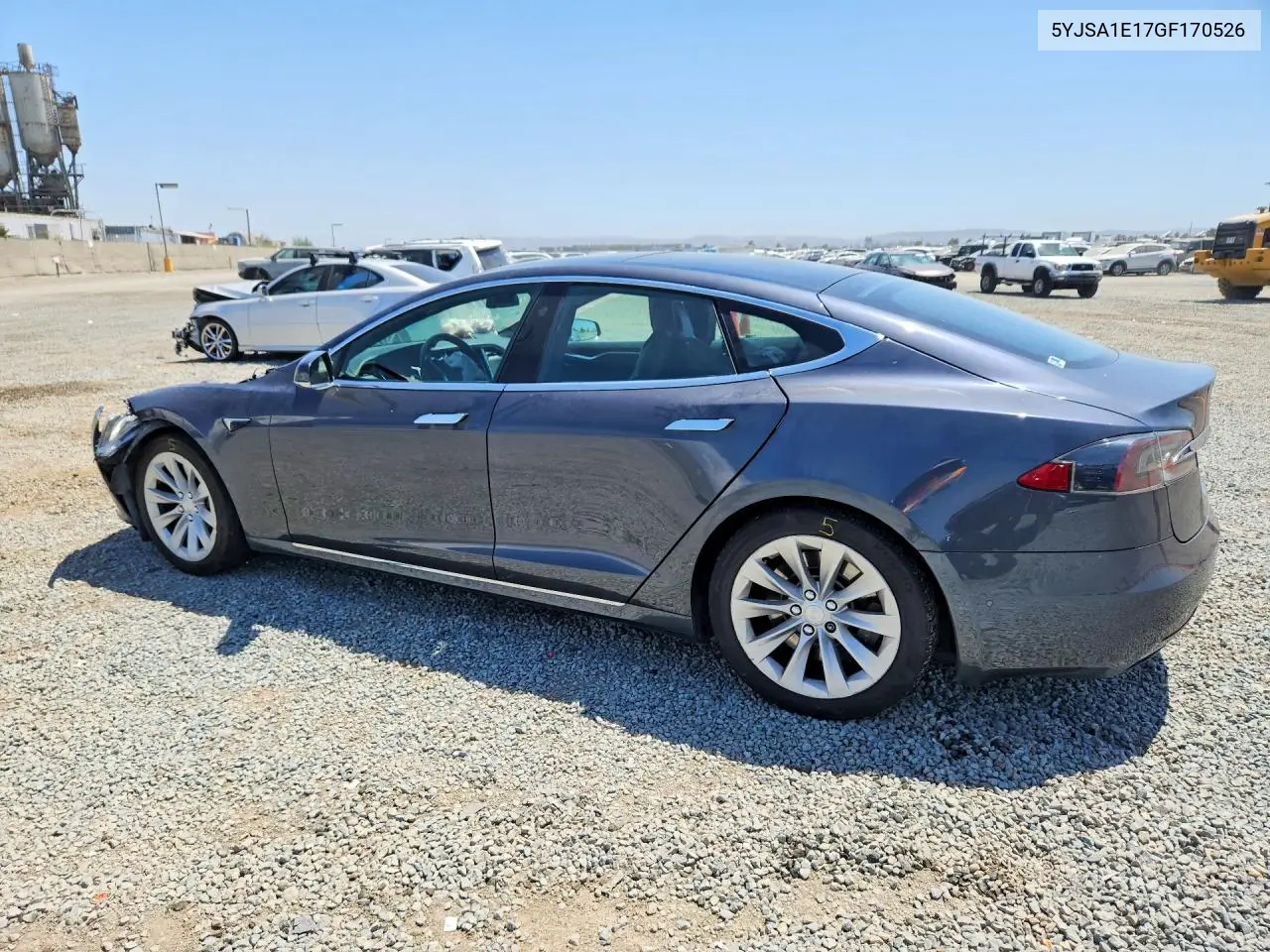2016 Tesla Model S VIN: 5YJSA1E17GF170526 Lot: 61187016