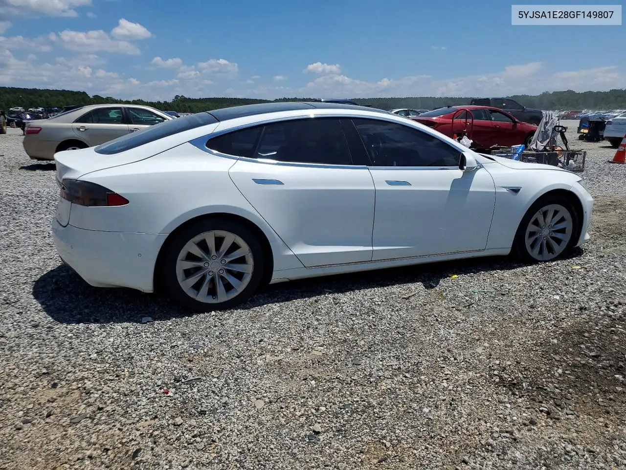 2016 Tesla Model S VIN: 5YJSA1E28GF149807 Lot: 61364476