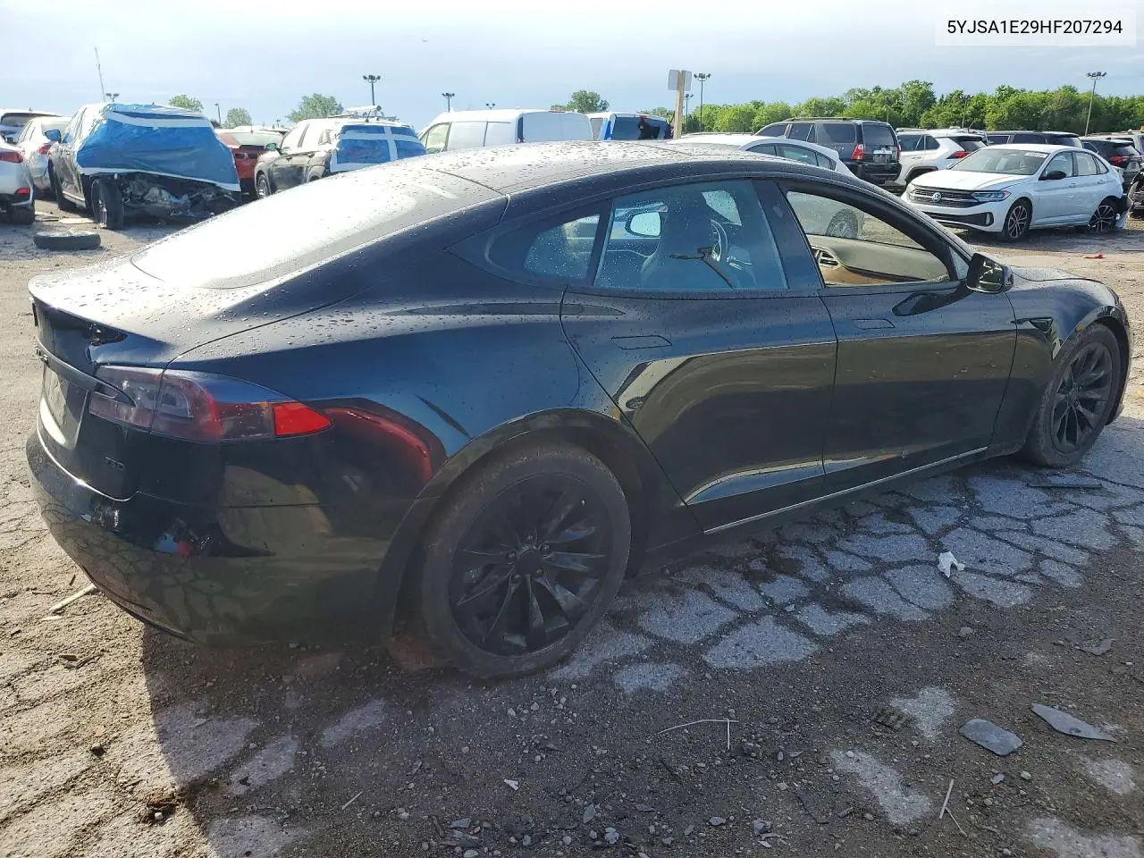 2017 Tesla Model S VIN: 5YJSA1E29HF207294 Lot: 56759066