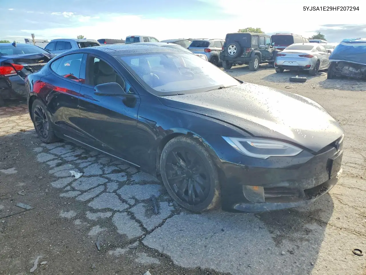 2017 Tesla Model S VIN: 5YJSA1E29HF207294 Lot: 56759066