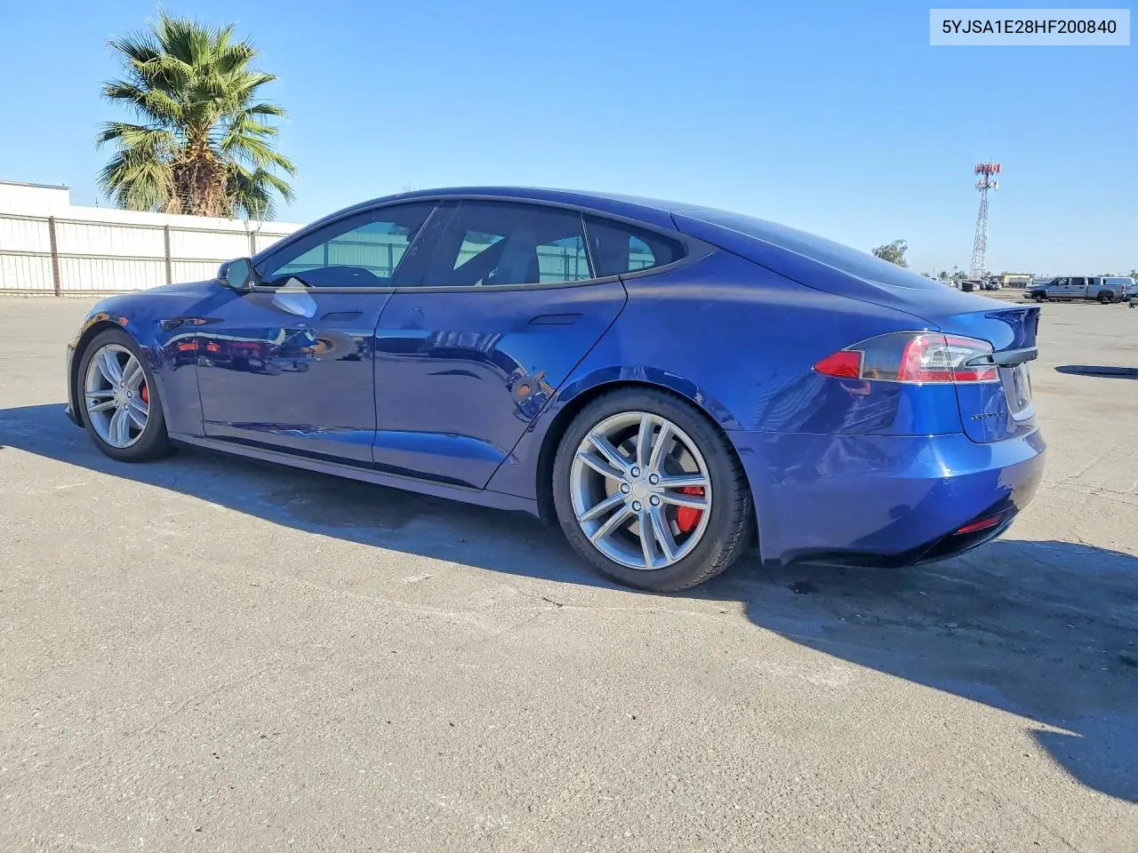 2017 Tesla Model S VIN: 5YJSA1E28HF200840 Lot: 56888306