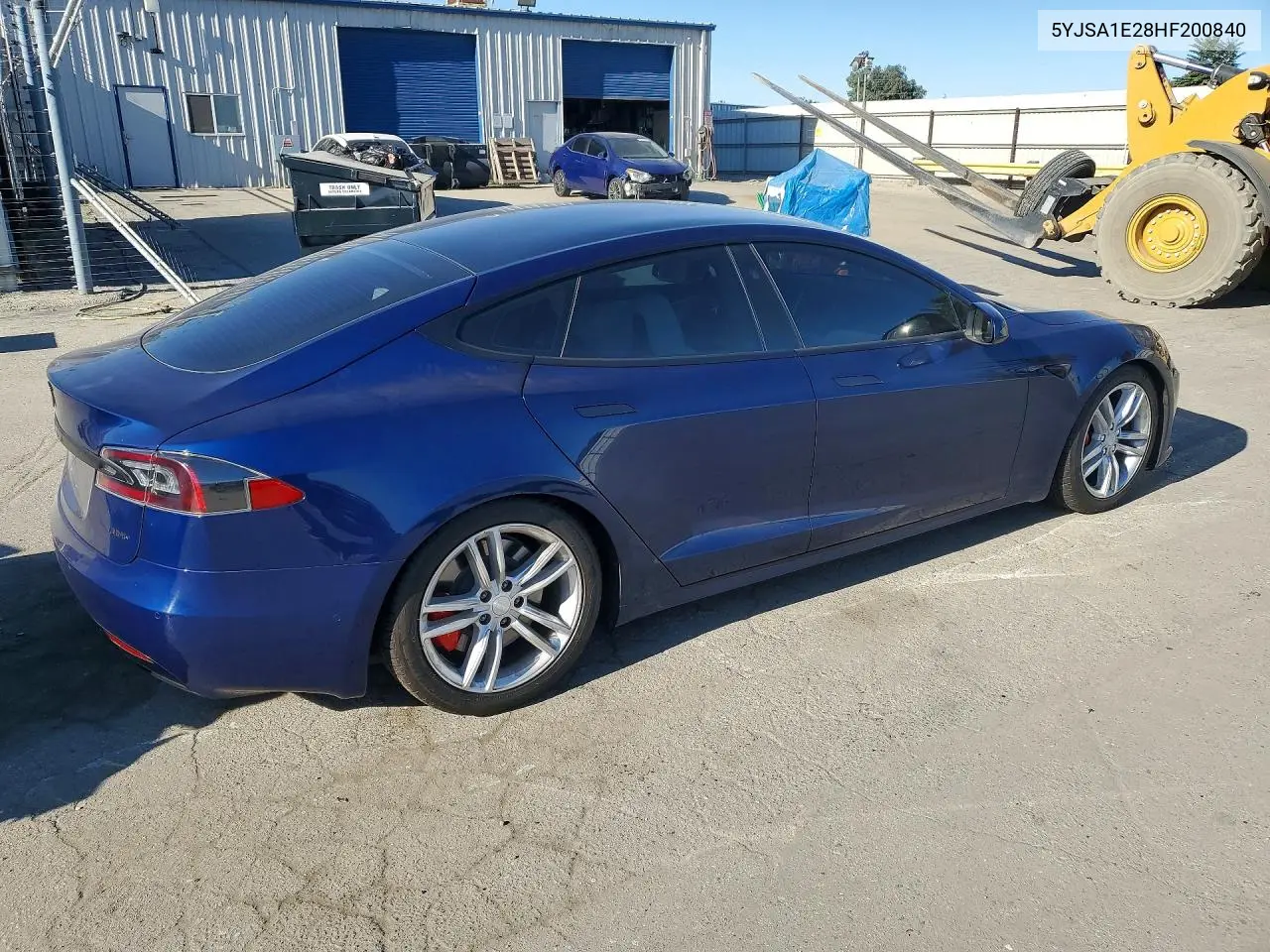 2017 Tesla Model S VIN: 5YJSA1E28HF200840 Lot: 56888306