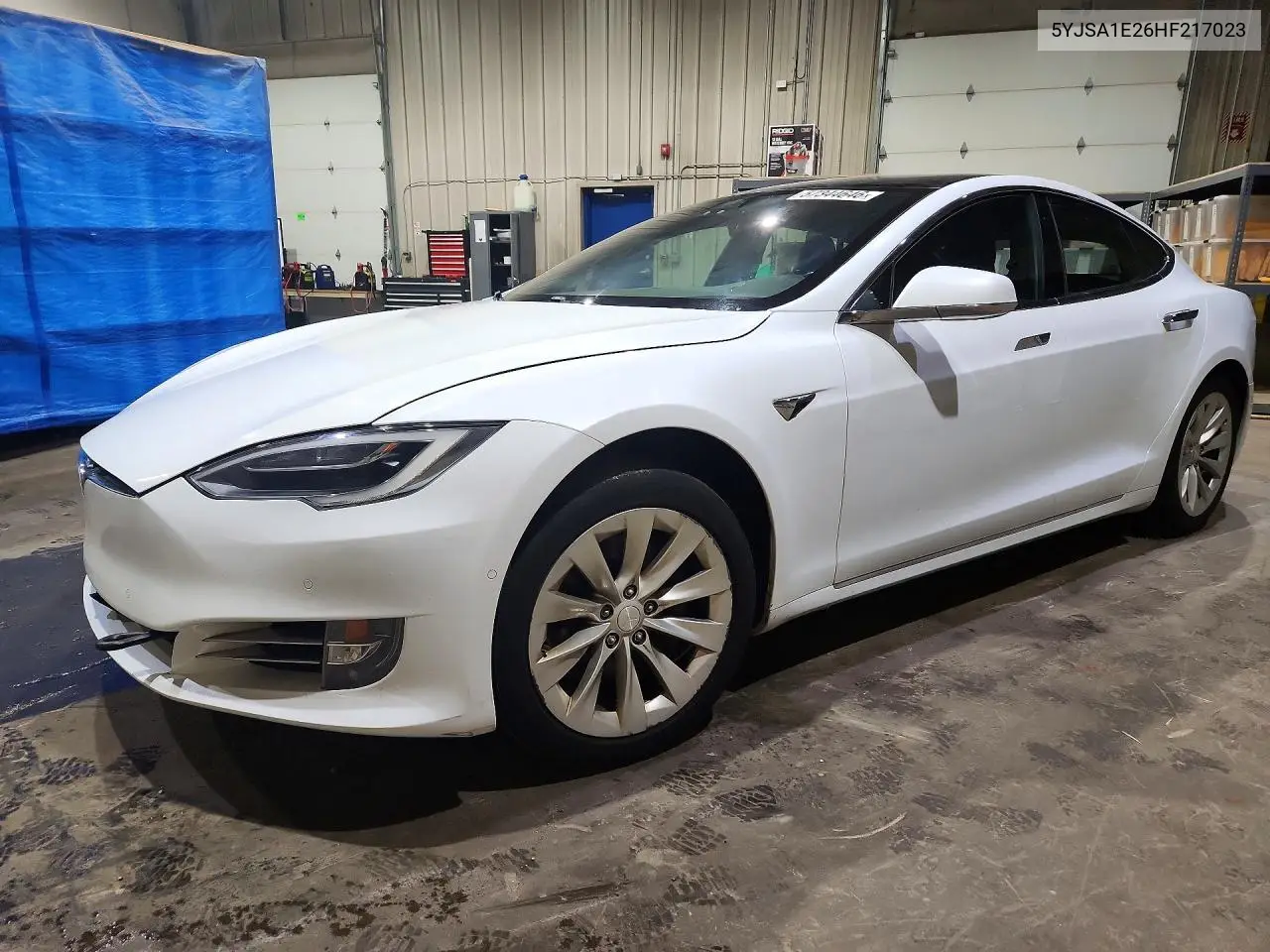 2017 Tesla Model S VIN: 5YJSA1E26HF217023 Lot: 57344646
