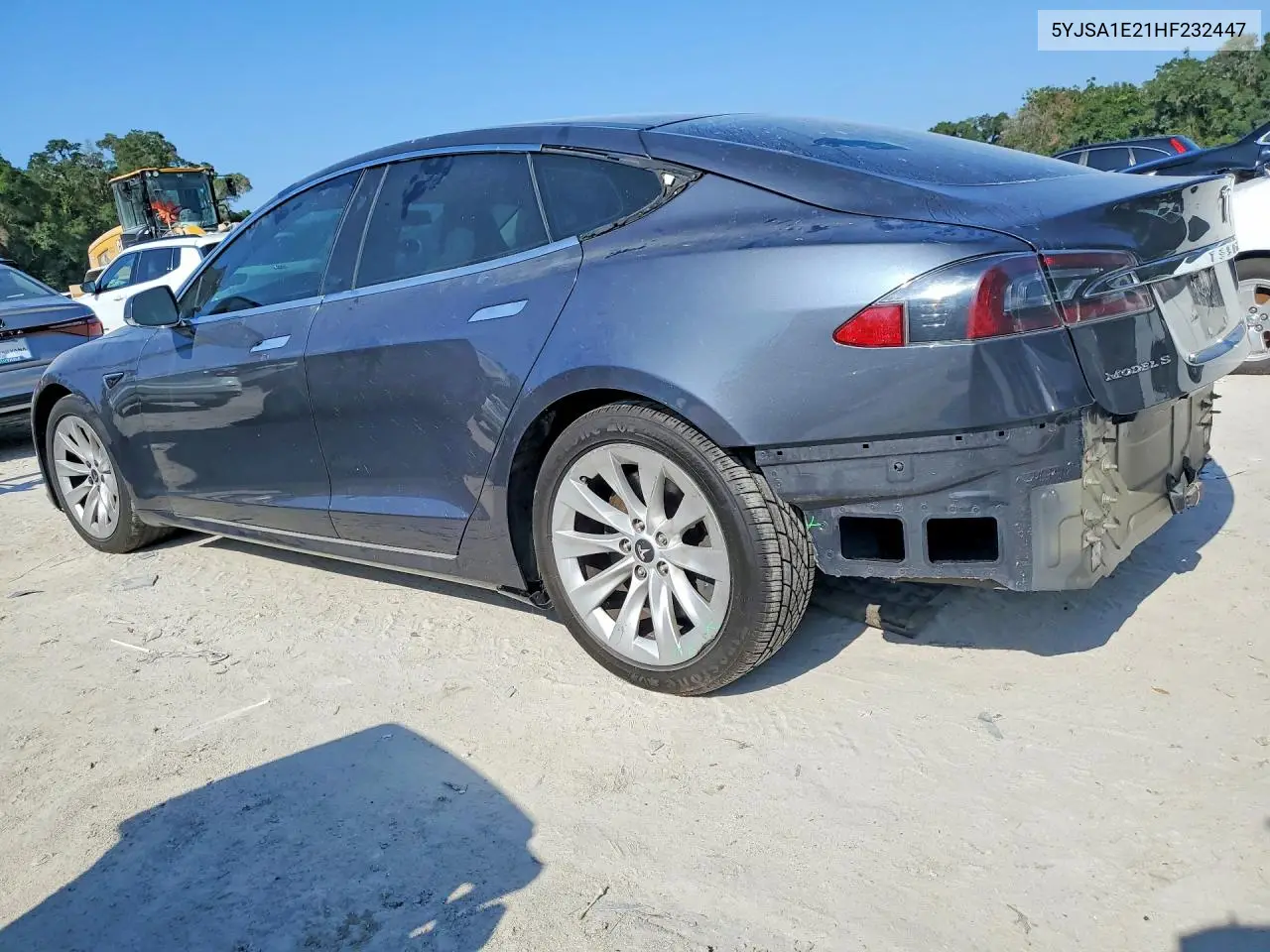 2017 Tesla Model S VIN: 5YJSA1E21HF232447 Lot: 58205766